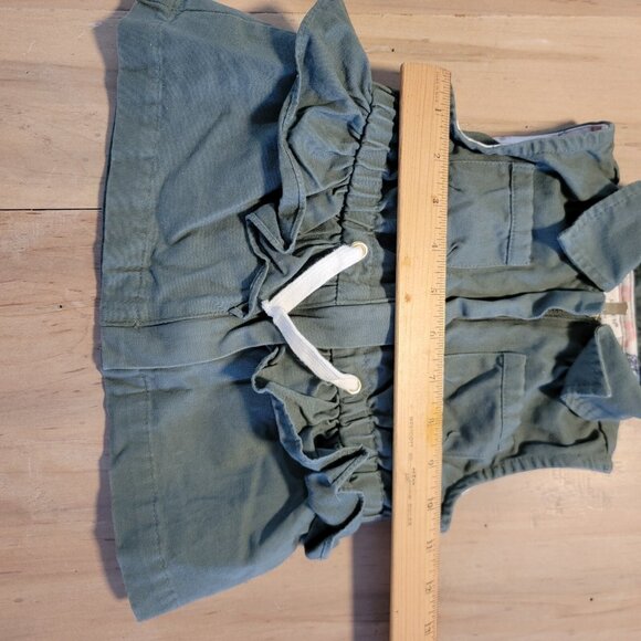 Aspen Kids Baby Girl Lightweight Sleeveless Jacket‎ Green Zip Up 18 Months - Picture 8 of 8